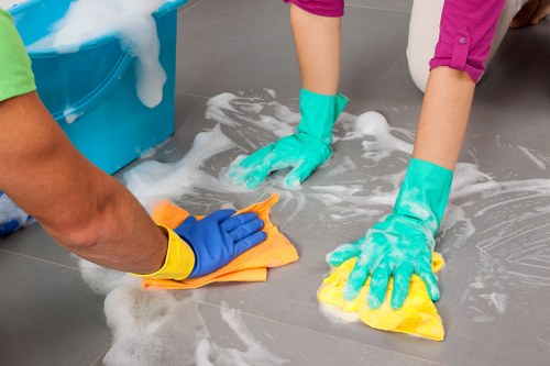 Routine workplace cleaning for E15 offices and shared business spaces