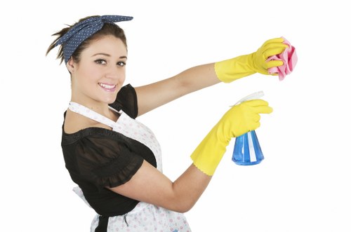 Local cleaning team servicing properties around E15