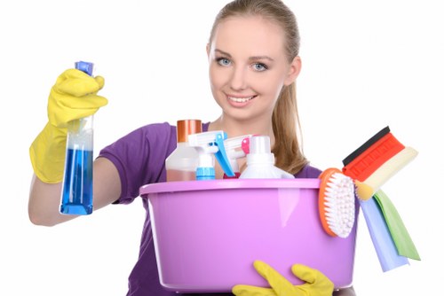 Waste handling and responsible disposal related to cleaning service